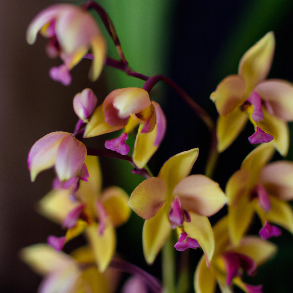 capa do post "O Charme da Orquídea Spathoglottis: Conheça Sua Beleza!" com uma ilustração