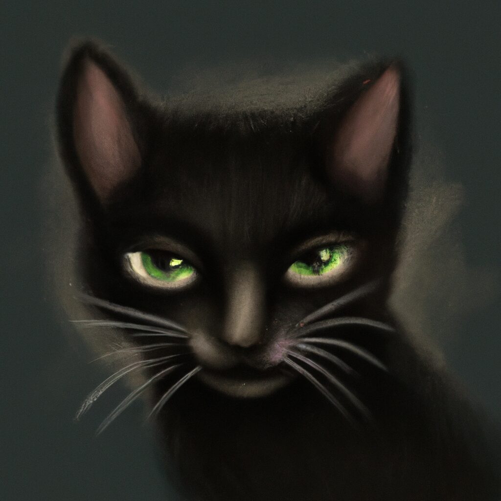 capa do post "Descubra Como se Diz 'Gato Preto' em Inglês!" com uma ilustração