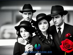 capa do post 10 Melhores Livros de Romance Máfia para se Apaixonar. com uma ilustração