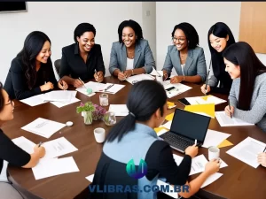 capa do post "Top 8 Livros Inspiradores sobre Mulheres Empreendedoras" com uma ilustração