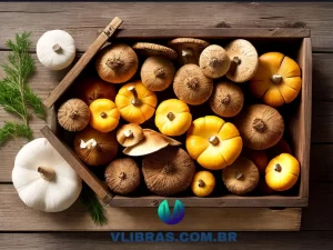 capa do post 10 Melhores Livros sobre Cultivo de Cogumelos para Adquirir com uma ilustração