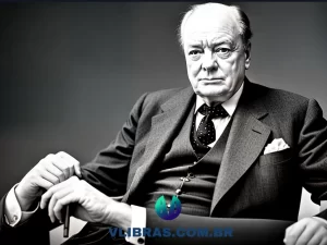 capa do post As 8 Melhores Obras sobre Winston Churchill: Um Guia de Leitura Completo com uma ilustração