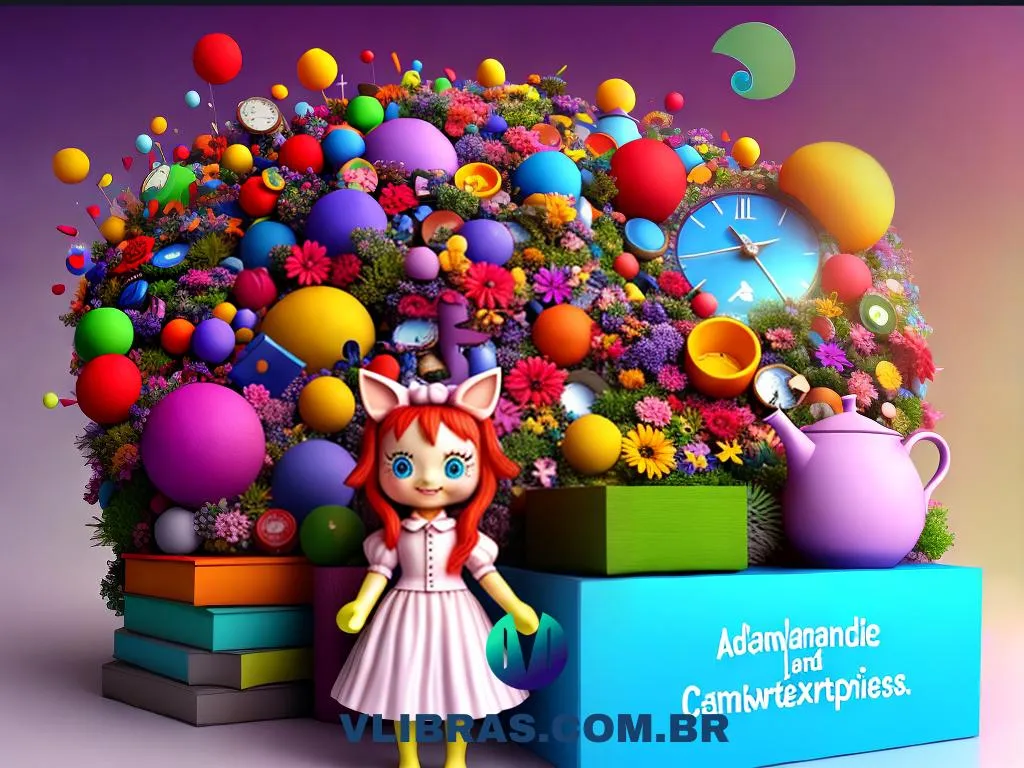 box alice no pais das maravilhas