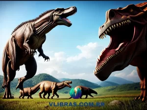 capa do post "10 Melhores Livros sobre Dinossauros para Explorar a Era Jurássica" com uma ilustração