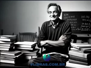 capa do post As Maravilhas da Ciência: Melhores Livros sobre Feynman com uma ilustração