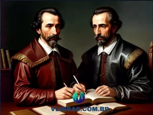 capa do post As 10 Melhores Obras sobre Miguel de Cervantes: Descubra a Genialidade do Autor de Dom Quixote. com uma ilustração