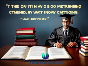 capa do post "10 Livros Essenciais para Aprovação na OAB" com uma ilustração