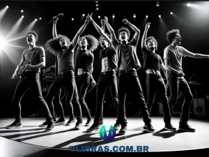 capa do post 10 Livros Incríveis sobre Bandas de Rock para Comprar com uma ilustração