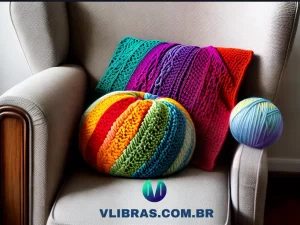 capa do post Os 10 Melhores Livros de Crochê para Aprender e se Inspirar com uma ilustração