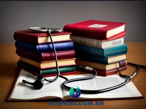 capa do post 10 Melhores Livros de Dicionário de Termos de Saúde para Adquirir com uma ilustração