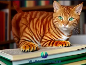 capa do post 10 Melhores Livros sobre Gatos para Adquirir Agora! com uma ilustração