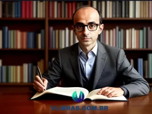 capa do post 10 Melhores Livros sobre Yuval Noah Harari para Comprar com uma ilustração