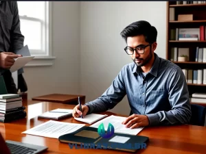 capa do post 10 Livros Essenciais para Introdução à Contabilidade. com uma ilustração