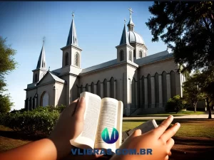 capa do post "Top 7 Livros Essenciais para Entender a Fé Católica". com uma ilustração