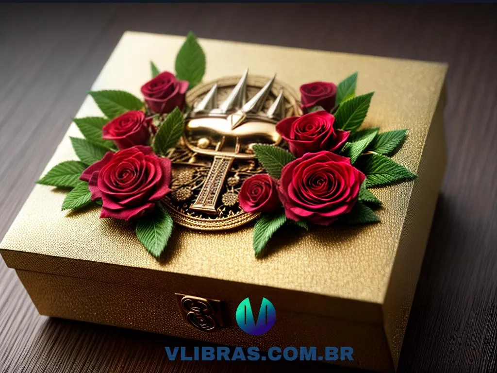 box corte de espinhos e rosas