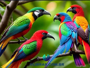 capa do post 10 Melhores Livros sobre Aves Exóticas para Comprar e Encantar-se com uma ilustração