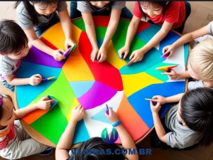 capa do post 10 Melhores Livros Infantis para Colorir: Inspire a Criatividade das Crianças com uma ilustração