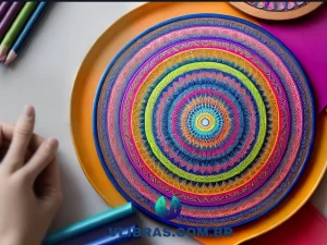 capa do post 10 Melhores Livros de Colorir Adulto para Relaxar e Criar em Casa com uma ilustração