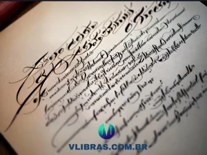 capa do post 10 Melhores Livros para Aprender Caligrafia Cursiva com uma ilustração