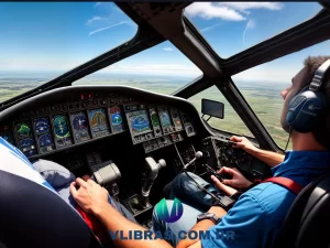 capa do post 15 Melhores Livros sobre Pilotar Avião: Guia Definitivo para Comprar com uma ilustração