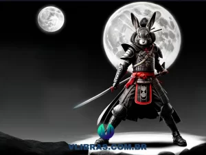 capa do post 15 Melhores Livros da Saga Usagi Yojimbo para Apreciar a Cultura Samurai com uma ilustração