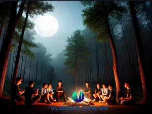 capa do post 12 Melhores Livros sobre Saga Acampamento Shadow Falls para Você Ter na Sua Coleção com uma ilustração