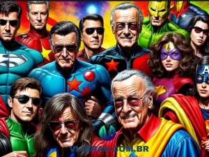 capa do post As Maravilhosas Histórias de Stan Lee: Leituras Imperdíveis! com uma ilustração