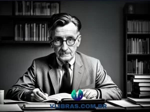 capa do post 15 Melhores Livros sobre George Orwell para Comprar com uma ilustração