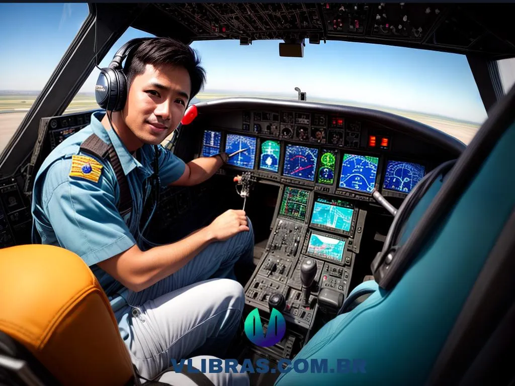 pilotar aviao