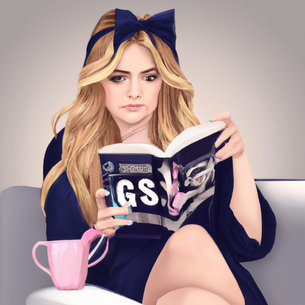 Os 10 Melhores Livros Sobre Gossip Girl Para Acompanhar 11 Pessoa lendo um livro de texto sobre