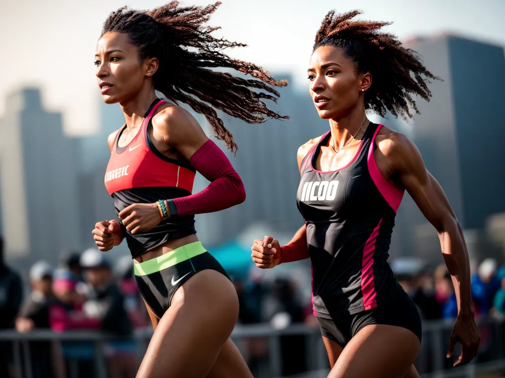 Fotos corredor maratona queda resiliencia