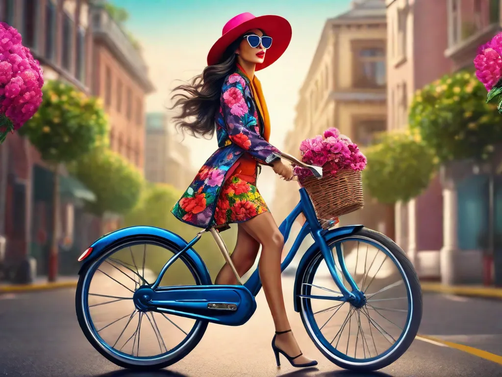 As bicicletas têm exercido uma grande influência na moda urbana nos últimos anos. Com o aumento da conscientização sobre a importância da sustentabilidade e da prática de exercícios físicos, cada vez mais pessoas estão optando por usar a bicicleta como meio de transporte nas cidades.
Essa tendência tem levado ao surgimento de uma nova estética na moda urbana, que combina estilo e funcionalidade. As roupas e