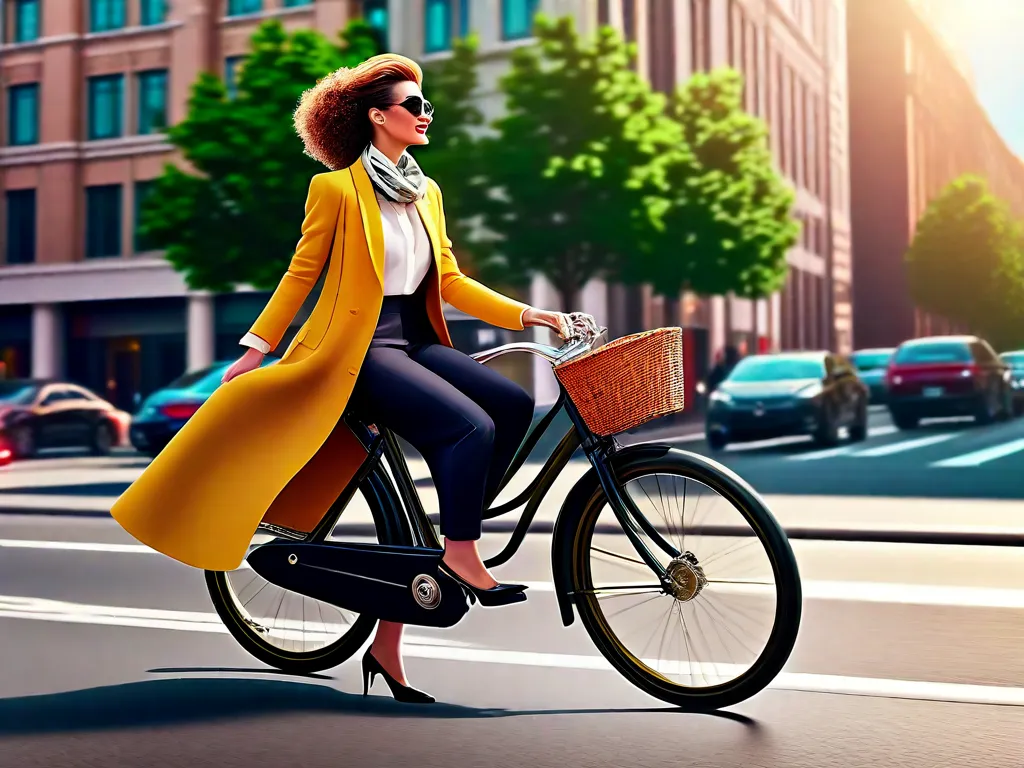 As bicicletas têm exercido uma influência significativa na moda urbana. À medida que mais pessoas optam por usar bicicletas como meio de transporte, o estilo de vestir também tem se adaptado a essa tendência.
Uma das principais influências da bicicleta na moda urbana é a necessidade de roupas confortáveis e práticas. Muitos ciclistas optam por roupas mais ajustadas ao corpo, feitas