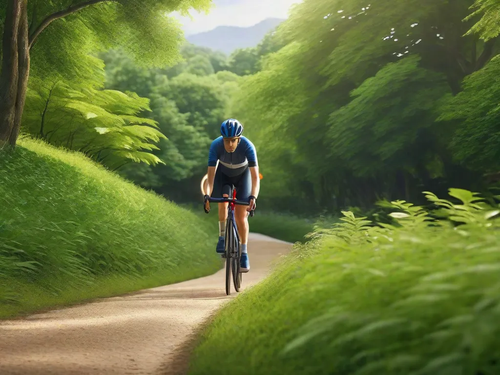 A prática de pedalar é benéfica para a saúde mental, pois ajuda a reduzir o estresse.
