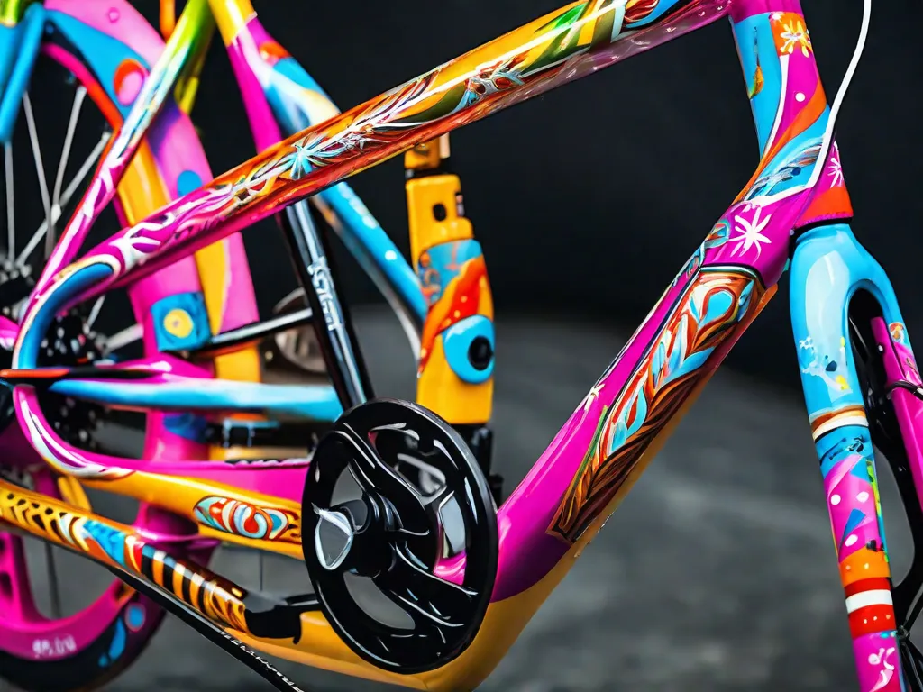 Transformar a sua bicicleta em uma obra de arte