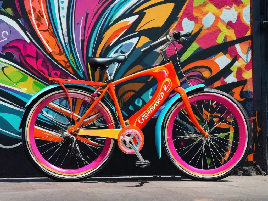 Transformando a sua bicicleta em uma obra de arte