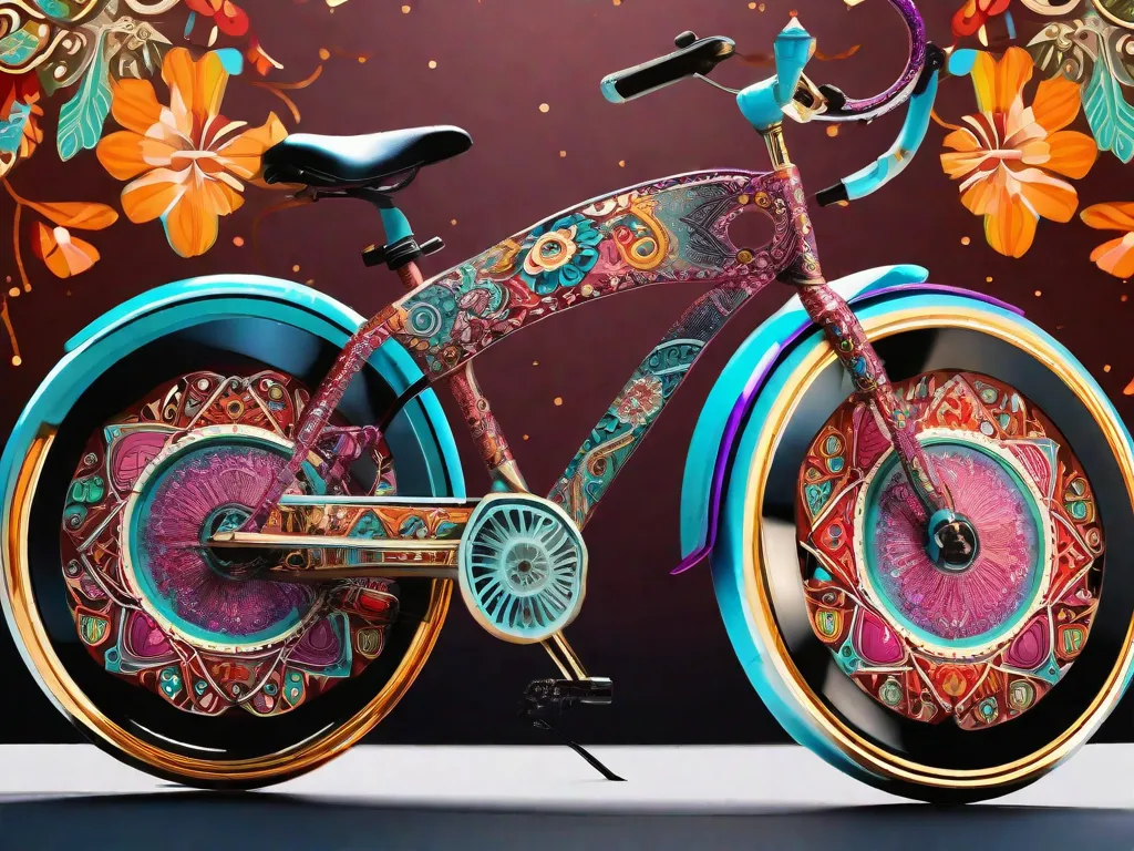 Transformando a sua bicicleta em uma obra de arte