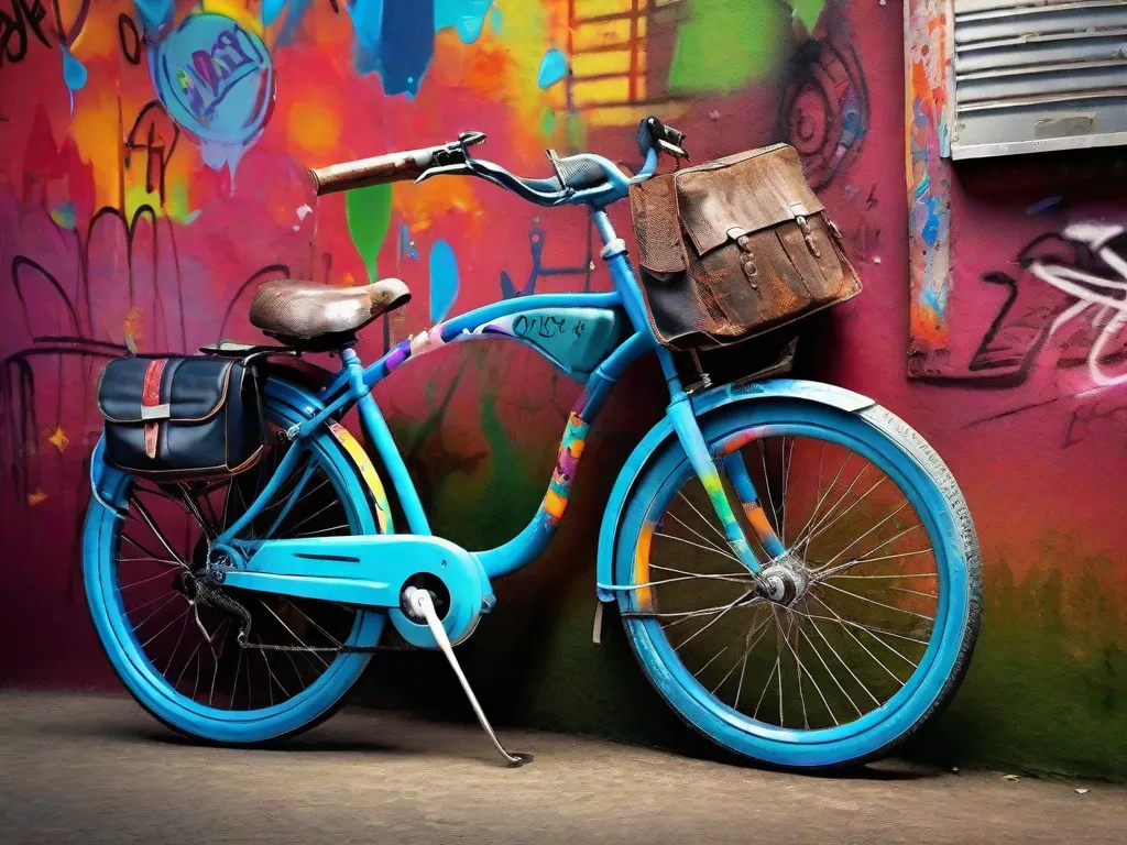 Um grupo diversificado de ciclistas atingindo o topo de uma colina ao nascer do sol, silhuetados contra o céu resplandecente, com suas bicicletas alinhadas ao lado enquanto observam o horizonte, encarnando um sentimento de realização e união.