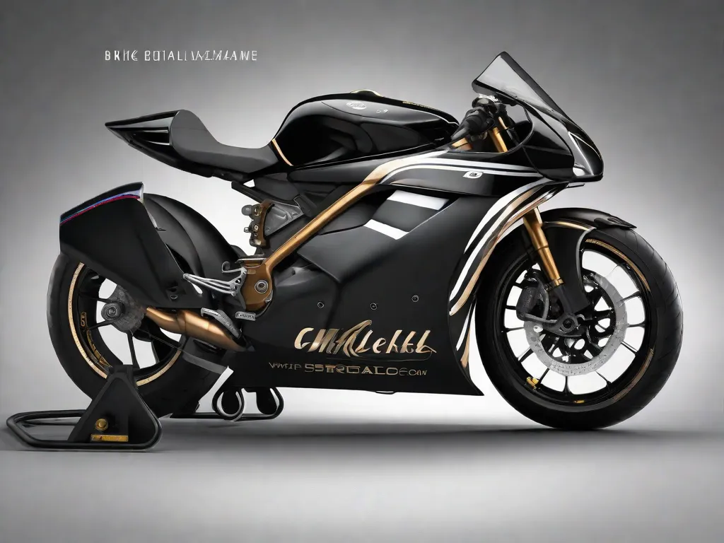 Uma bicicleta preta e elegante com o logotipo de uma marca conhecida estampado em seu quadro. Seu design moderno e componentes de alta qualidade a tornam uma escolha de destaque para ciclistas. A imagem captura a essência da marca da bicicleta e mostra sua popularidade entre os ciclistas.