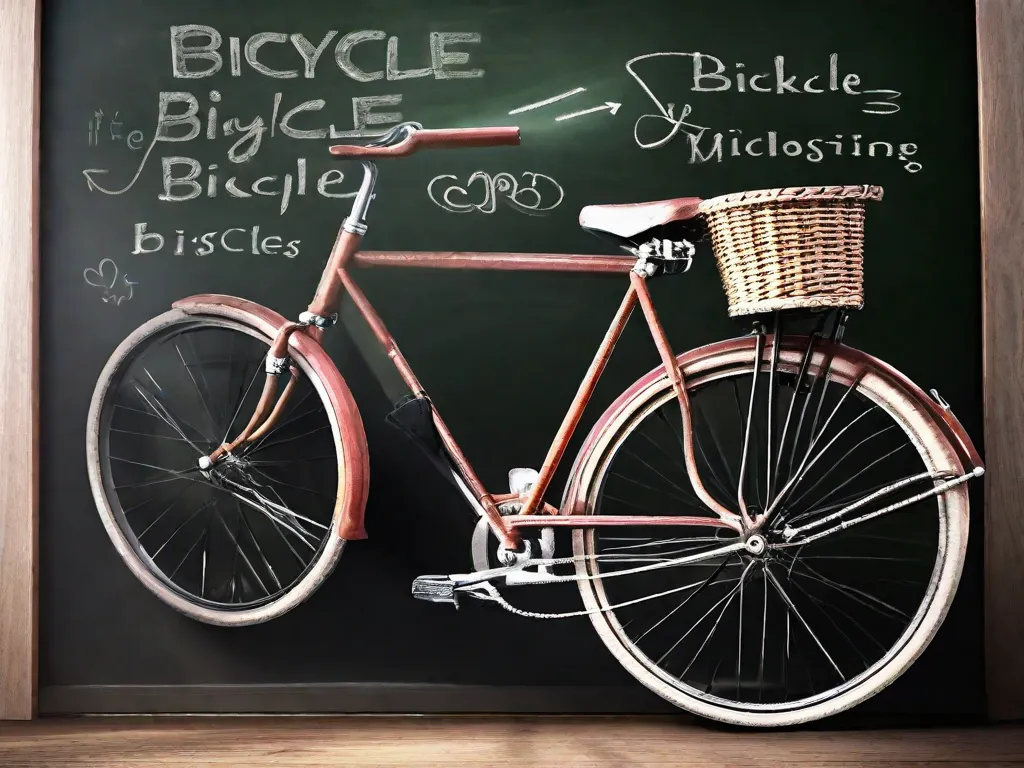 Descrição da imagem: Um close-up de um quadro-negro com a palavra