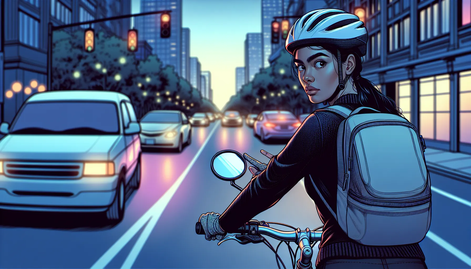 A visão periférica desempenha um papel fundamental no ciclismo urbano. Quando estamos pedalando nas ruas da cidade, é essencial ter consciência do que está acontecendo ao nosso redor, não apenas à nossa frente.
A visão periférica nos permite detectar objetos, veículos e pedestres que estão se aproximando dos lados, o que é especialmente importante em cruzamentos e rotatórias. Ao estar atento à nossa vis