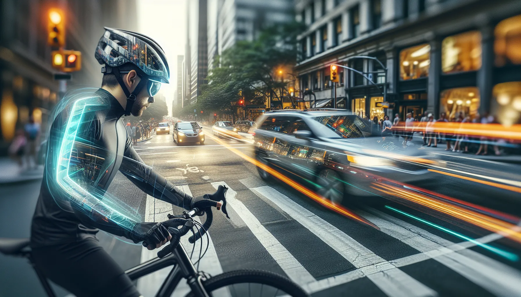 A visão periférica desempenha um papel crucial no ciclismo urbano. Ao pedalar nas ruas movimentadas das cidades, é essencial ter consciência do que está acontecendo ao seu redor. A visão periférica permite que os ciclistas detectem veículos, pedestres e outros obstáculos que podem surgir de qualquer direção.
Ter uma boa visão periférica significa ser capaz de ver o que