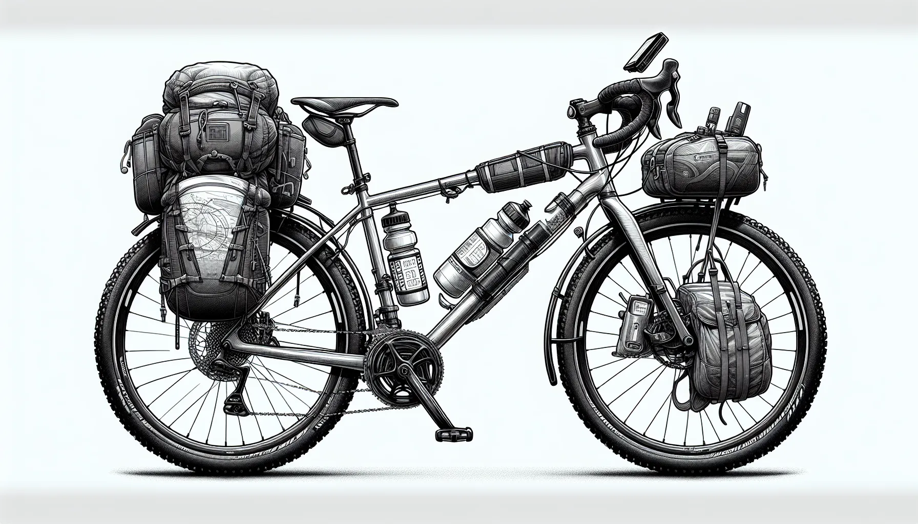 Adaptar sua bicicleta para ciclismo de longa distância pode ser uma ótima maneira de tornar suas viagens mais confortáveis e eficientes. Aqui estão algumas dicas para ajudá-lo a fazer isso:
1. Escolha o tipo certo de bicicleta: Para ciclismo de longa distância, você geralmente vai querer uma bicicleta do tipo touring ou gravel, que são projetadas especificamente para viagens