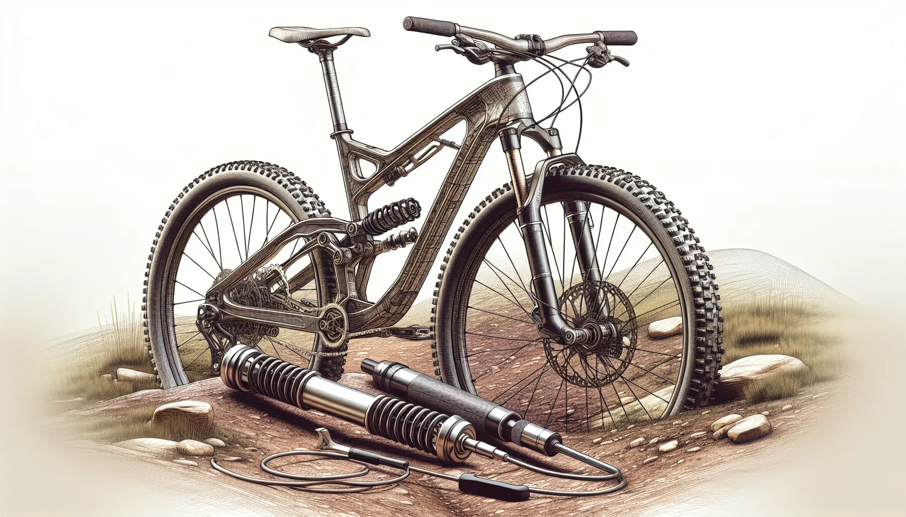 Ajustar a suspensão da bicicleta para diferentes terrenos pode ser feito de várias maneiras. Aqui estão algumas dicas:
1. Ajuste a pressão do ar: Se sua bicicleta tiver uma suspensão com ar, você pode ajustar a pressão do ar para torná-la mais firme ou mais macia. Para terrenos mais acidentados, você pode diminuir a pressão do ar para obter