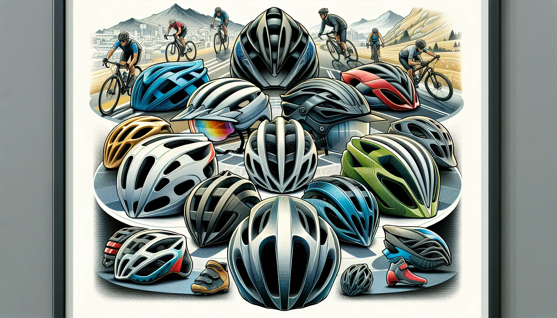 Escolher entre diferentes estilos de capacetes de ciclismo pode parecer uma tarefa difícil, mas existem algumas considerações que podem ajudar nessa escolha.
Primeiro, é importante entender que existem diferentes estilos de capacetes de ciclismo, como capacetes de estrada, capacetes de mountain bike e capacetes urbanos. Cada um desses estilos foi projetado para atender às necessidades específicas de cada modalidade.
Para escol