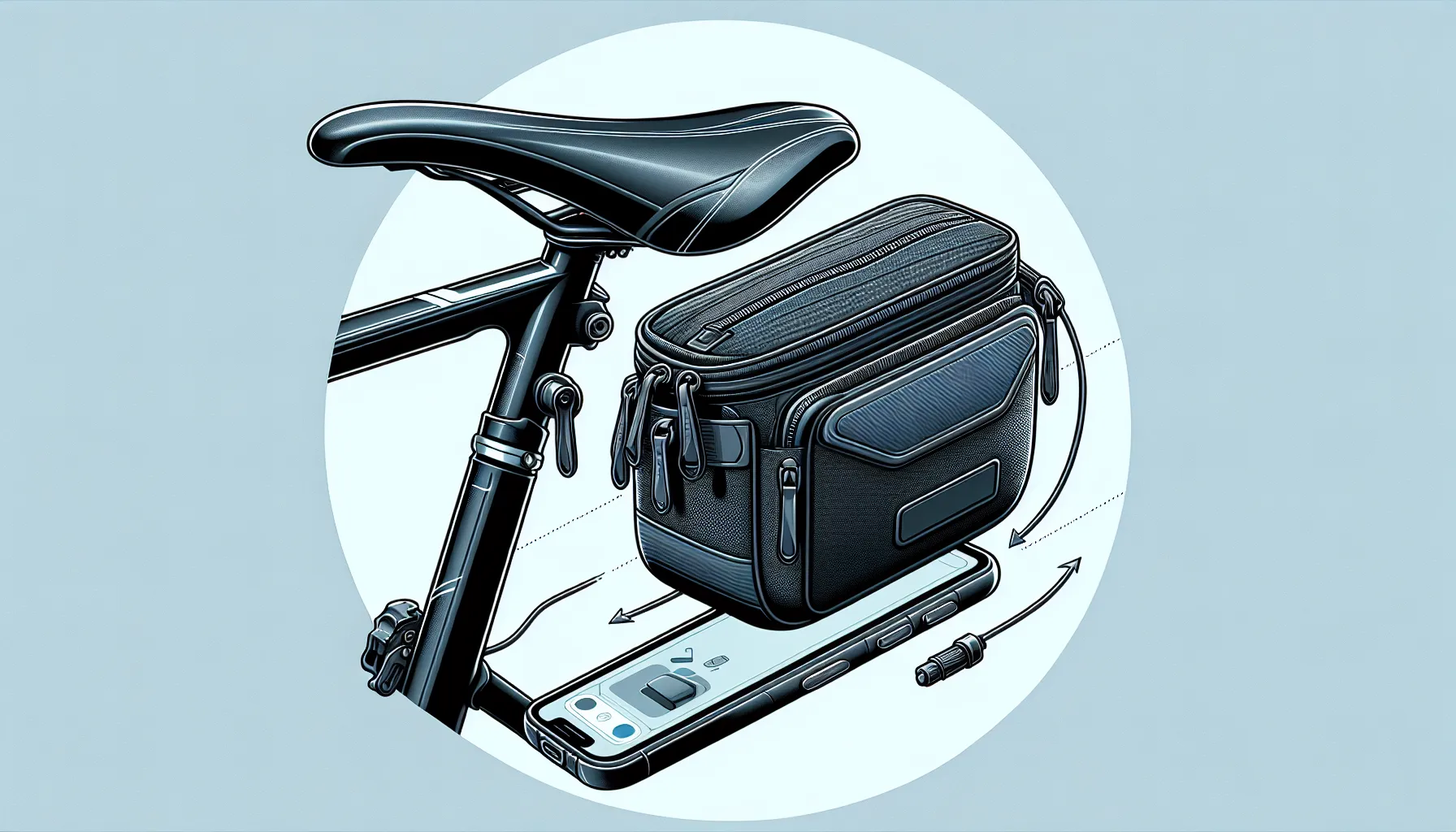 Escolher entre diferentes tipos de bolsas de selim pode depender das suas necessidades e preferências individuais. Aqui estão algumas dicas para te ajudar a tomar uma decisão:
1. Tamanho: Considere o tamanho da bolsa que você precisa. Se você precisa carregar apenas itens essenciais, uma bolsa menor pode ser suficiente. Se você precisa levar mais coisas, como ferramentas ou um kit de primeiros socorros