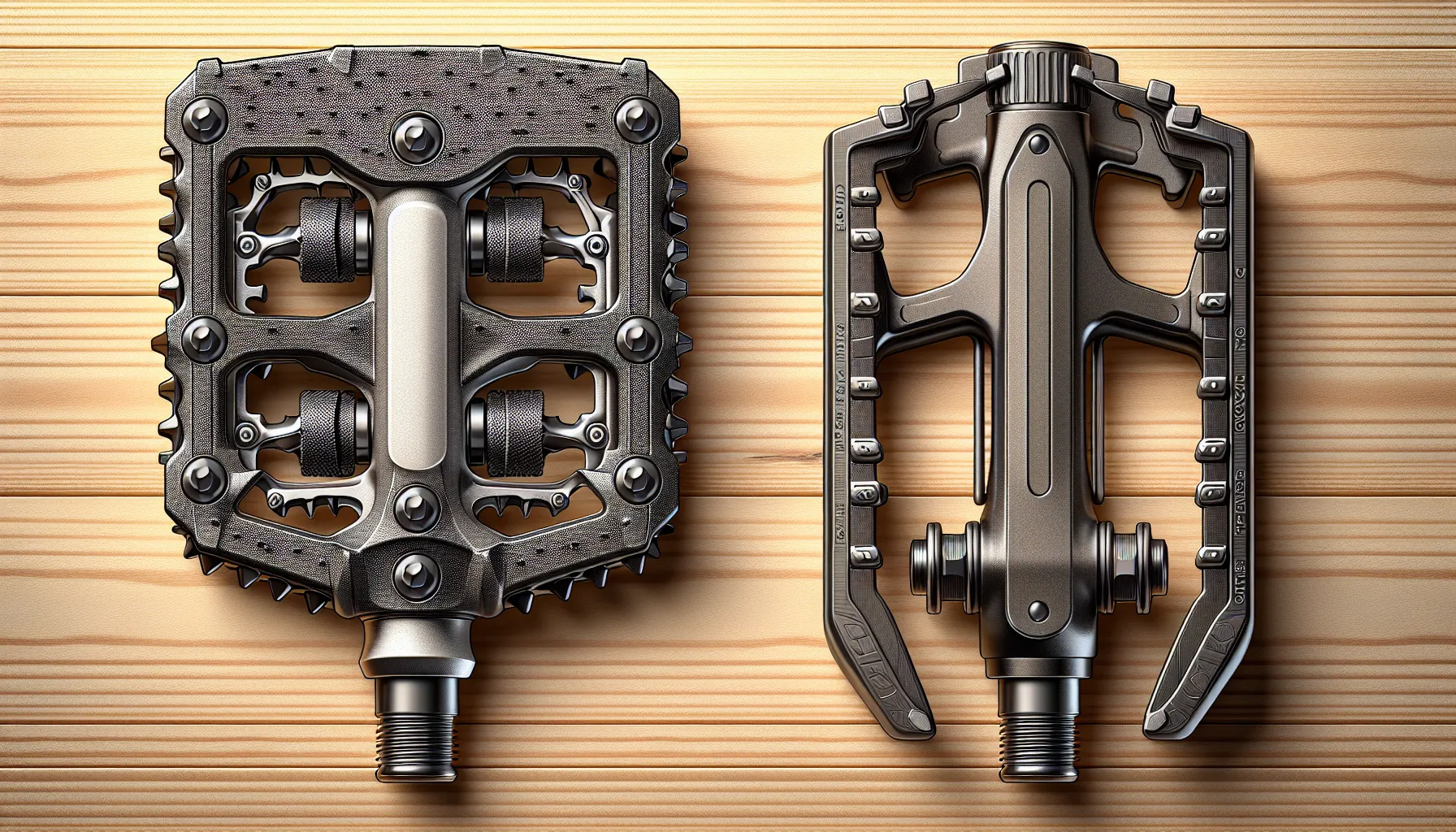 Escolher entre pedais de plataforma e clip depende do seu estilo de ciclismo e preferências pessoais. Ambos os tipos de pedais têm suas vantagens e desvantagens.
Pedais de plataforma são mais comumente usados em bicicletas de montanha e BMX. Eles oferecem uma superfície maior para os pés, o que proporciona mais estabilidade e controle ao pedalar. Além disso, eles permitem