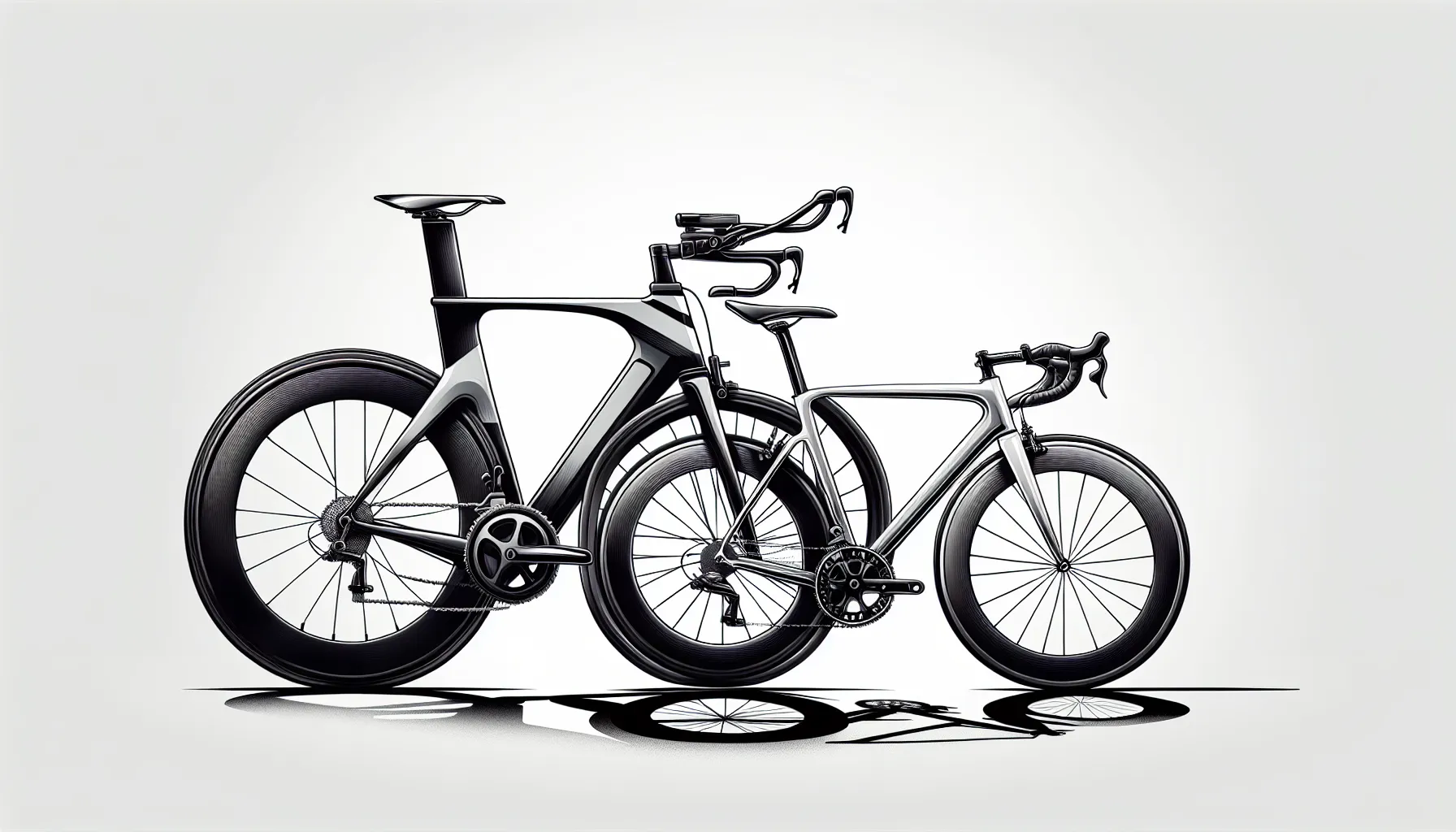 Ao escolher entre uma bicicleta de ciclismo ou triatlo, é importante considerar suas necessidades e objetivos específicos.
Uma bicicleta de ciclismo é projetada para ser leve e ágil, permitindo que você acelere rapidamente e manobre com facilidade. Ela é ideal para corridas de curta distância, como critérios ou circuitos fechados, onde a velocidade é essencial. Além