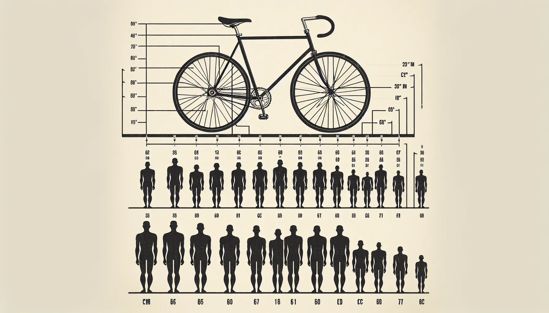 Escolher o tamanho correto de quadro de bicicleta é fundamental para garantir conforto e segurança ao pedalar. Existem algumas medidas que podem ajudar nessa escolha.
A primeira medida a ser considerada é a altura do ciclista. Para isso, é importante medir a altura total, do chão até o topo da cabeça, descalço. Em seguida, é necessário multiplicar essa medida por 0,65 para obter o tamanho