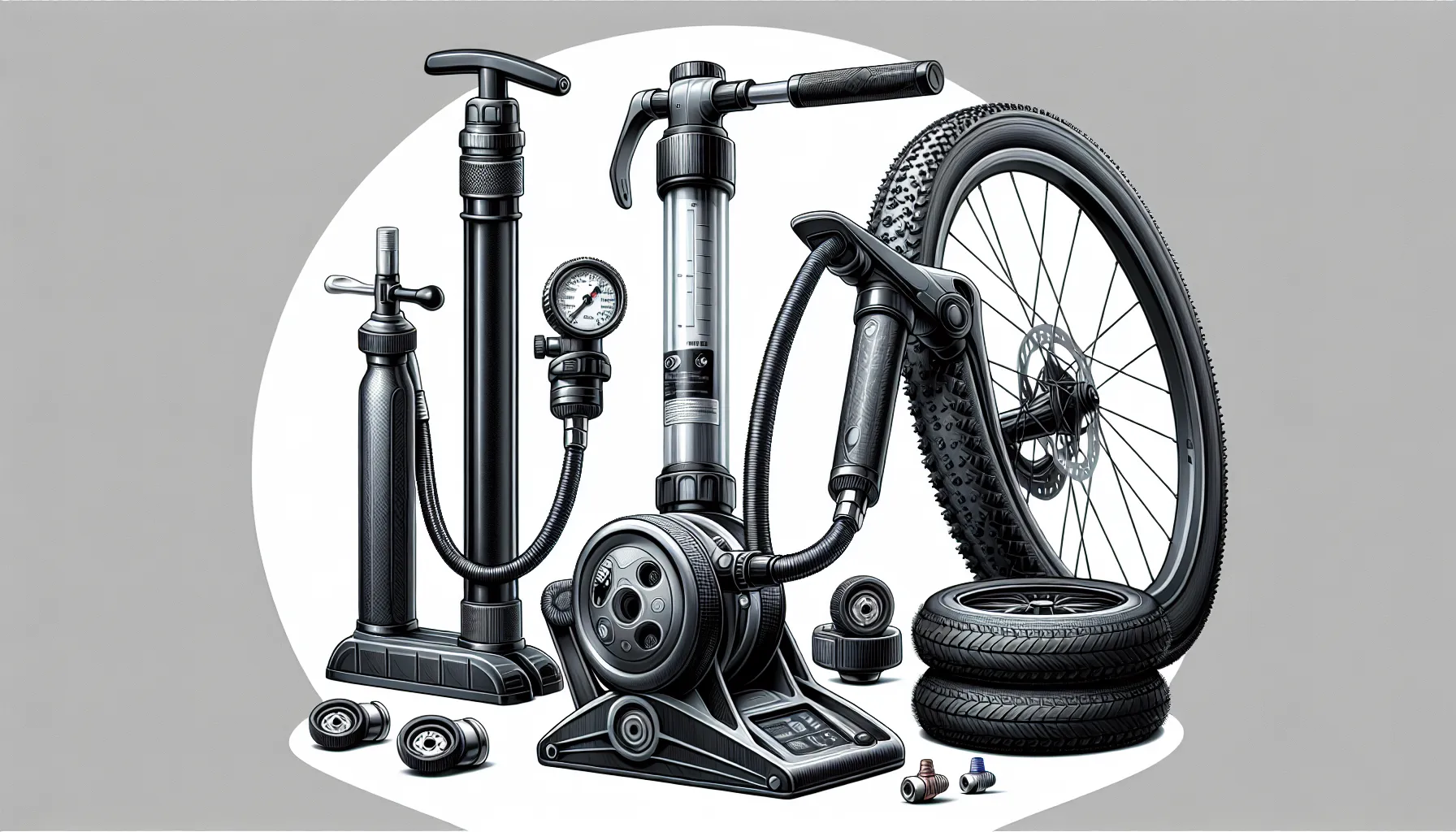 Escolher o tipo certo de bomba de ar para sua bicicleta é importante para garantir que você possa inflar os pneus de forma eficiente e segura. Existem diferentes tipos de bombas de ar disponíveis, cada uma adequada para diferentes tipos de válvulas de pneus. Aqui estão algumas dicas para ajudar você a escolher o tipo certo de bomba de ar:
1. Verifique o tipo de válvula do seu pne